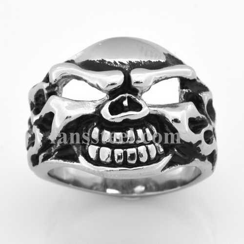 FSR00W91 Soldier Skull gothic Ring - Click Image to Close